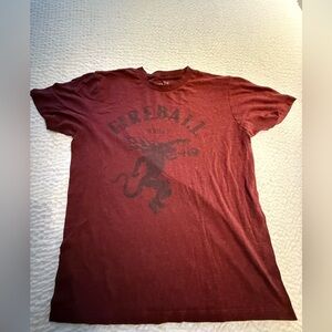 Fireball Whiskey Red Graphic T-Shirt
